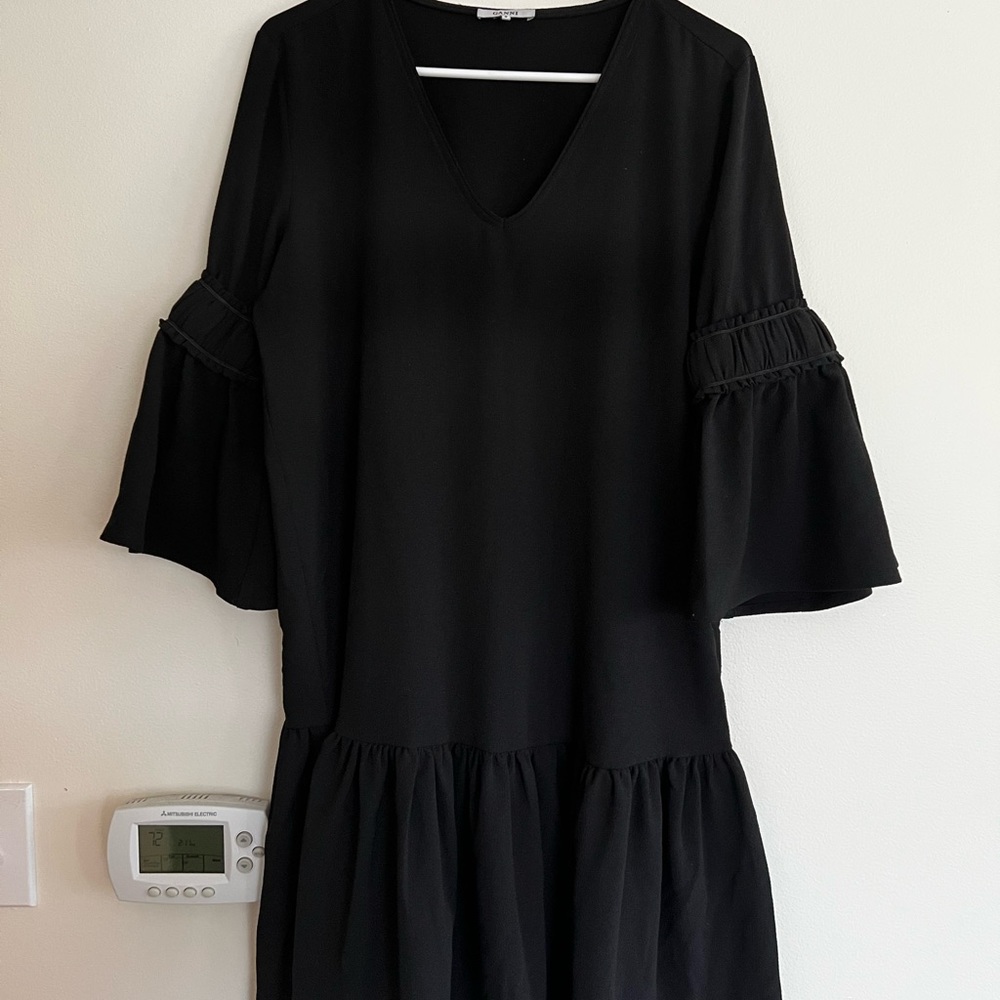 Black Gianni dress